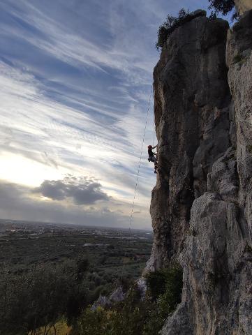 ROCK CLIMBING IN AMALFI MAGIC LAND - ITALY	